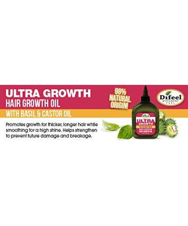 Difeel Ultra Growth Basil & Castor Hair Oil Leave-in Conditioning Spray 6 oz - Buy Online on GoSupps.com