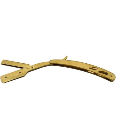 Lckiioy Men's Premium Stainless Steel Barber Razor - Folded Manual Facial Beard Cutting Tool - Buy Online on GoSupps.com