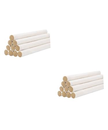 Beavorty 20 STK acupuncture Moxa Stick Acupuncture Moxibuspicks Moxibusion Treatment MoIbus Cit Mini Moxa Stick Moxibusche Sticks Handmade Stock White Wild