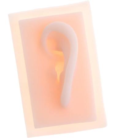 2 x Silicone Acupuncture Ear Model - Left Flexible Soft Artificial Display for Acupuncture Training - Buy Online on GoSupps.com
