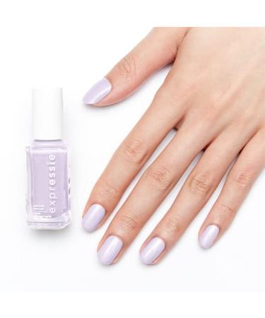 essie expressie Quick Dry Vegan Nail Polish - Virtual Velocity Light Lavender with White Undertones 0.33 fl oz - Buy Online on GoSupps.com