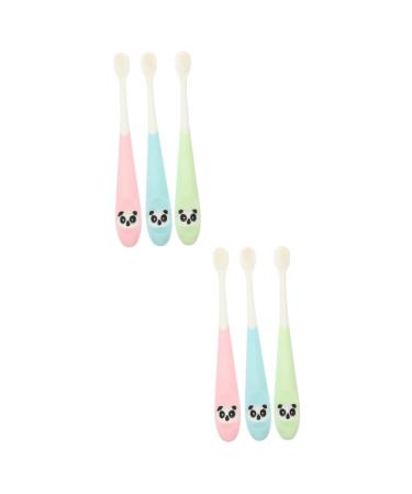 JECOMPRIS 6 STK Travel toothbrush for children Children's teeth clean tools beautiful children's toothbrush soft toothbrushes children's needs portable children