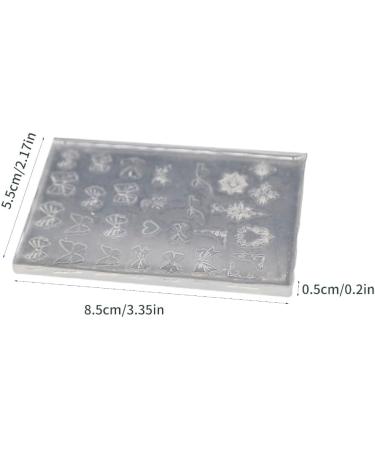 Limtula Versatile Nail Art Mold for DIY Nail Decorations Nail Art Decorations Nails DIY Silicone Templates Bowknot Nails Art Mol - Buy Online on GoSupps.com