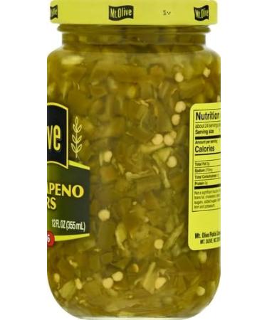 Mt Olive Pickle Co Mt Olive Diced Jalapeno Pepper 12 oz - Buy Online on GoSupps.com