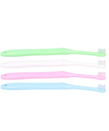 4pcs Orthodontic Toothbrush Portable Braces Cleaning Brush Kids Orthodontic Toothbrush Oral Care Tool