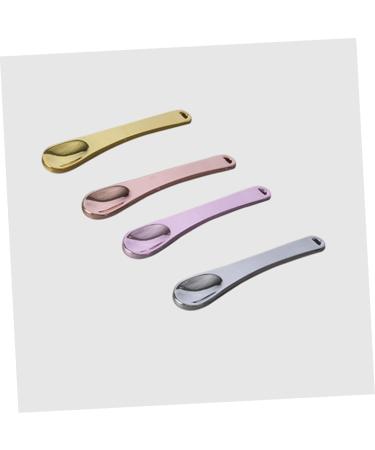 Mipcase 5pi ces Lot De Mini Cuill res Maquillage Pour Masque Facial Spatules M tal Outils De Beaut Pour Visage - Buy Online on GoSupps.com