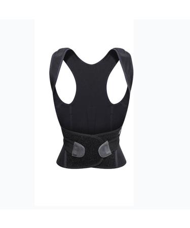 Posture Corrector For Men And Women Adjustable Lumbar Support Improve Posture Back Corrector For Men And Women (Color : Svart Size : M) Handmade Full moon lofty ambition