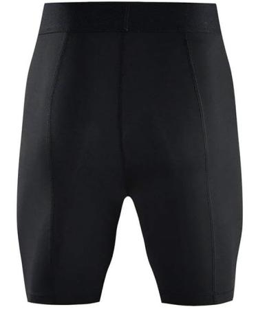 Gladiator Sports Compression Shorts for Men - Black & White | M Size - Best Performance & Comfort - Buy Online on GoSupps.com