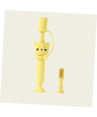 FOYTOKI Silicone Toothbrush - 1Pc Oral Care Training & Bristle Toothbrush for Kids | International Shipping Available - Buy Online on GoSupps.com