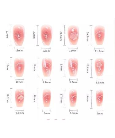 Compra WOOXDYUK 24 Piezas U as Posticas Mate - Cobertura Completa Rosa Desnudo | Arte de U as para Mujeres y Ni as - Env o Internacional - Buy Online on GoSupps.com