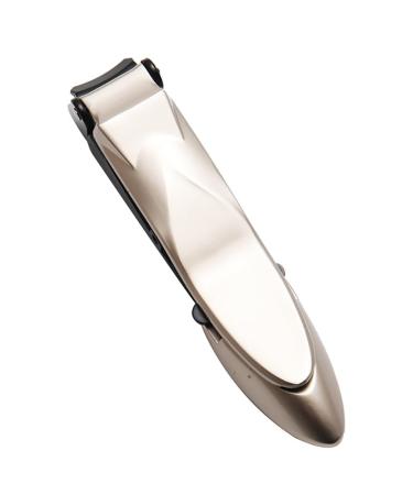 Ergonomic Stainless Steel Nail Clipper for Toenails and Fingernails Cutter with Splash-Proof Design Home Grooming Tool for Women in 5 Vibrant Colors