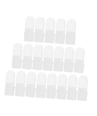 Healeved 30pcs Nail Case Para U as Nail Latex Barrier Nail Polish Protector Nail Polish Covers Skincare Tools Manicure Protector Tools Nail Tools for Nail Manicure Tools White 4x2cm White