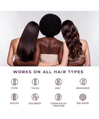 Dermgenix Daily Hair Serum Capsules Advanced Keratin and Ceramide Repair Formula for Damaged and Frizzy Hair (50 ct) Purple - Buy Online on GoSupps.com