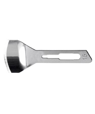 10 pcs No.15 hollow chisel blades foot care blades Kosmetex 10 pcs No.15