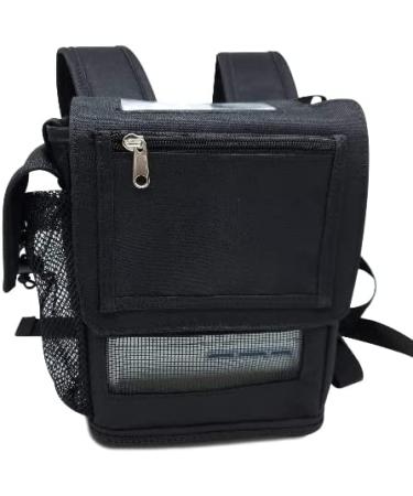 O2TOTES Lightweight Carrier for Inogen One G5 Oxygen Concentrator - Portable Oxygen Backpack (Black) - Adjustable Straps & Zippered Pockets - Patented Design - Backpack Only - Buy Online on GoSupps.com