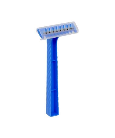 Buy Disposable Razors | Stainless Steel Two Blades Minimal Friction | 100 Pack - International Shipping Available - Buy Online on GoSupps.com