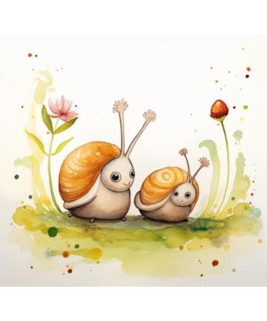 Dreamy Doodles | 4 Poster Set | Sweet Forest Animal Prints for Children's Rooms | High Quality A4 Wall Art | Baby Room Decoration - Buy Online on GoSupps.com