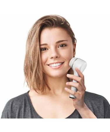 Conair True Glow Sonic Facial Brush Kit - Waterproof, Rechargeable, 2 Brush Heads, Cosmetic Pouch - Buy Online on GoSupps.com
