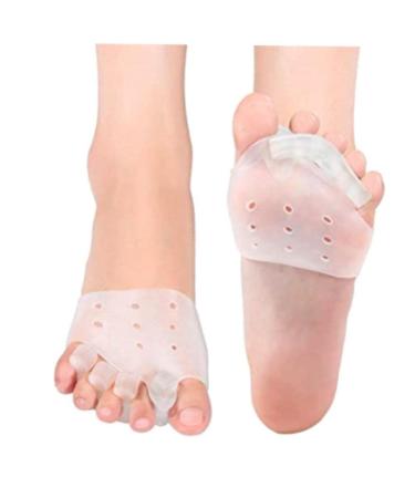 Relieve Bunion Pain with Bunion Corrector Toe Pad Protector Socks - Forefoot Cushion and Toes Alignment for Men and Women - Hallux Valgus Relief Included