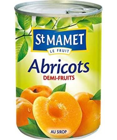St Mamet Apricots Half-Fruit in Syrup - Box of 410 g - Buy Online on GoSupps.com