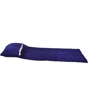 Purple Blue 100% Pure Mulberry Silk Single Sleeping Bag Liner Travel Sheet Sleepsack 83"x33" - Buy Online on GoSupps.com