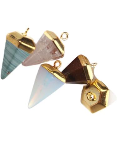 Lurrose 10 Pcs Crystal Diy Pendant J Necklace for Women Crystal Fashion Jewelry Charm Commemorate Miss - Buy Online on GoSupps.com