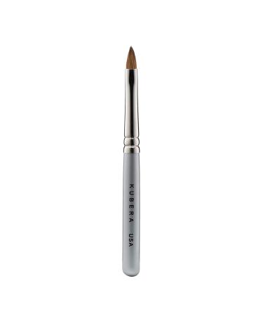 Lip Makeup Brush KUBERA Assembled in the USA | 100% Natural Hair Makeup Brush for Lips Retractable Lip Brush Applicators for Lipstick Sable Lip Brush