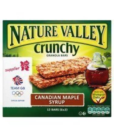 Nature Valley Nature Valley Granola Crunchy Bars with Canadian Maple Syrup 6 x 42g