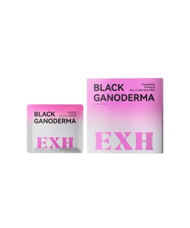 EXH Neck Wrinkle Patches for Tightening and Firming - Collagen Neck Mask with Black Ganoderma Polypeptide - Hydrating Neck Firming Mask for Crepey Skin & Tech Neck (10 Sheets)