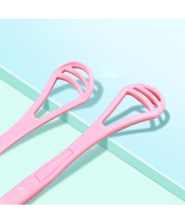 AOYEAH Silicone Tongue Cleaning Brush - Effective Tongue Scraper for Oral Care & Massage - Yellow - Buy Online on GoSupps.com