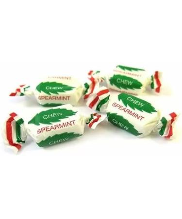 The Real Candy Co Spearmint Chews Chewy Mints 500g - Buy Online on GoSupps.com