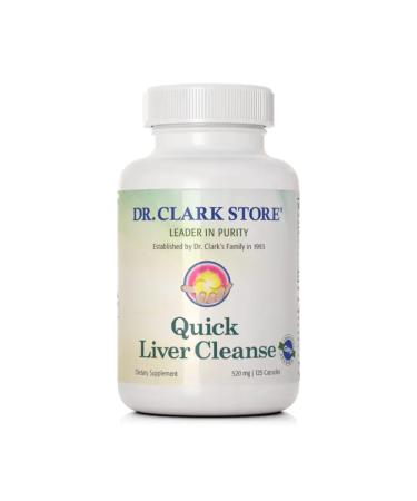 Dr. Clark Quick Liver & Gallbladder Cleanse 520mg Natural Detox for Liver & Gallbladder Health