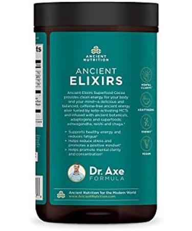 Ancient Nutrition Superfood Cocoa Elixirs - 20 Servings | Healthy Chocolate Drink - Buy Online on GoSupps.com