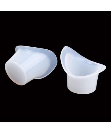 MFUOE 4 Piece 8ml Reusable Silicone Eye Wash Cup Set - Non Sterile Eye Flush Cups for Refreshing Tired Eyes - Buy Online on GoSupps.com