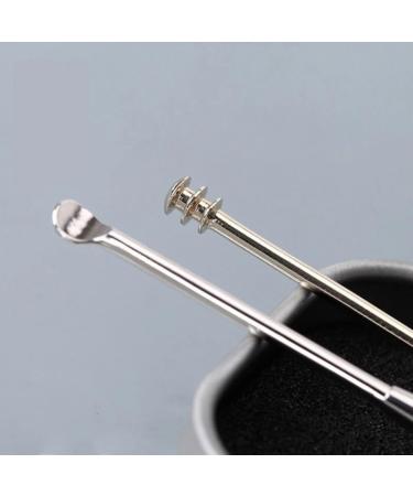 Portable Ear Cleaner Stainless Steel Ear Spoon Set Stainless Steel Ear Wax Remover Reusable Stainless Steel Ear Wax Remover Set Ear Wax Easily Removed Ideal for Personal and Home Use(Rose gold) - Buy Online on GoSupps.com