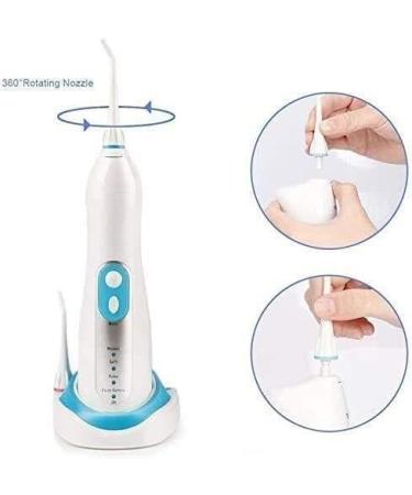 Water Flosser Professional Cordless Oral Irrigator - Portable Rechargeable IPX7 Waterproof 3 Modes for Home & Travel - Ideal for Braces & Bridges Care - Buy Online on GoSupps.com