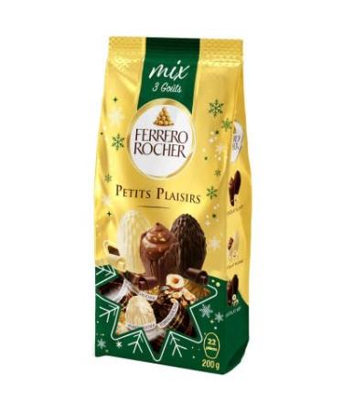 Ferrero Rocher Petits Plaisirs Easter eggs milk, white and dark chocolate 200g bag