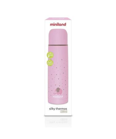 Miniland Insulated Bottle 500ml for Baby Food - Pink - Ideal for International Shipping - Buy Online on GoSupps.com