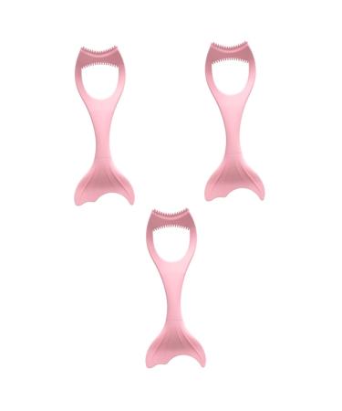 MAGICLULU 3pcs Eyeliner Auxiliary Artifact Eyeshadow Mascara Drawing Aid Eyeliner Drawing Aid Miss Double Head