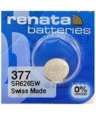 Renata 377 Silver Oxide Batteries - 5 Pack | Long-Lasting Power for Your Devices - International Shipping Available - Buy Online on GoSupps.com