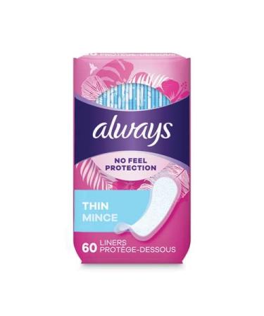 Always Thin Mince Wrapped 60 Count 60 Count (Pack of 1)
