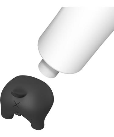 Generic Dog Toothpaste Pooping Cap Pooping Dog Butt Toothpaste Topper Squeezing Toothpaste Artifact Dog Butt Toothpaste Cap Black - Buy Online on GoSupps.com