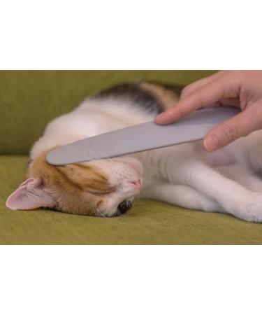 Nekojasuri cat carers (no brush) the original.Patented often expected and professionally manufactured in Japan to be very similar to the tongue of a cat.Power your cat passed out gray