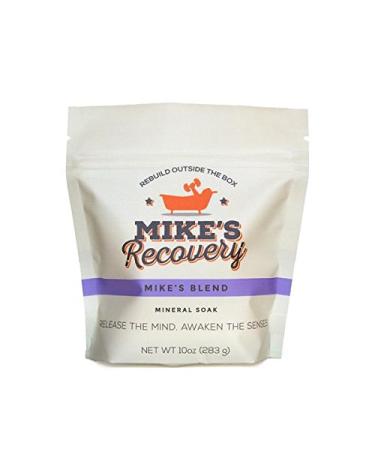 Mike's Recovery MIKE's BLEND POUCH Mineral Soak- Bath Salt Muscle Restore - Mikes Recovery (10oz.) 10 Ounce