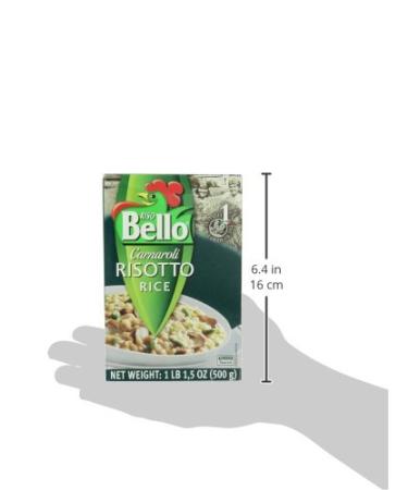 Riso Bello Carnaroli Risotto Rice 17.5oz Boxes - Pack of 6 | Premium Italian Rice - Buy Online on GoSupps.com