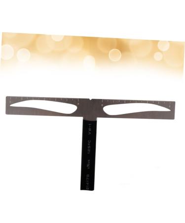 SKISUNO Eyebrow Ruler for Reusable Positioning Eyebrow Three-point Balance Stencil Kit Ruler One-word Caliper Eyebrows - Buy Online on GoSupps.com