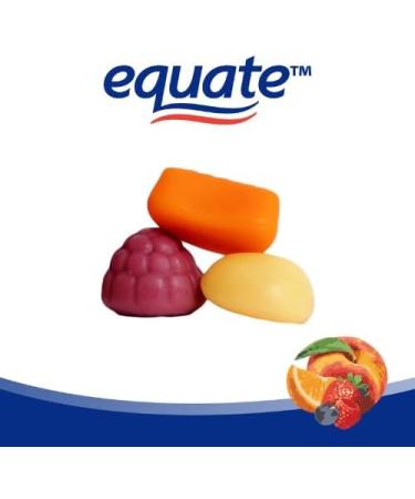 Equate Women's Multivitamin Gummies for Skin Mixed Berry Orange and Peach 170 Count + Dri Store Sticker. - Buy Online on GoSupps.com