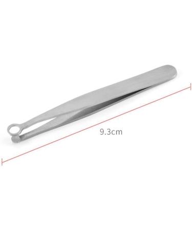 UNbit Nose Hair Trimmer Universal Nose Hair Trimming Tweezers Round Tip Eyebrow Tweezer Perfectly Stainless Steel Nose Hair Removal Tweezers Trimmer (Color : 4) - Buy Online on GoSupps.com