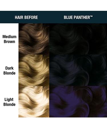 Buy MANIC PANIC SuperNatural Hair Dye - Blue Panther | International Shipping Available - Buy Online on GoSupps.com