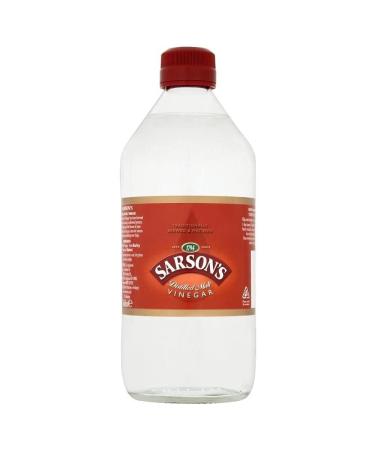 Sarsons Distilled Malt Vinegar 568ml - Best Quality Vinegar for Cooking and Pickling - Buy Online on GoSupps.com